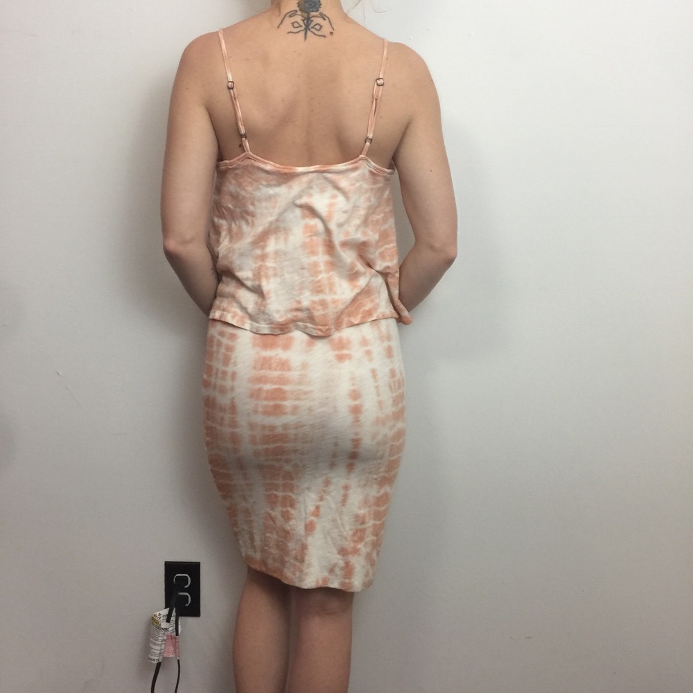 NWT Soft Joie The Izadora Orange Mini Tiered Dress - Picture 4 of 8